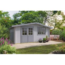 Blokhut - Tuinhuis Toledo | 34 mm | vuren onbehandeld