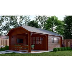 Goedkooptuinhuis Wolfskap W4x4+3