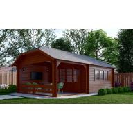 Tuinhuis Wolfskap W4x4+3