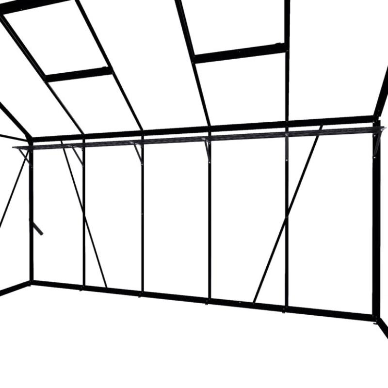 Tuinkas Kate III zwart VG 3mm