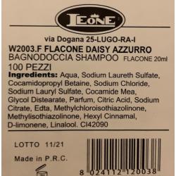 Shampoo/douchegel flesjes en zeepjes Lotus & Limone