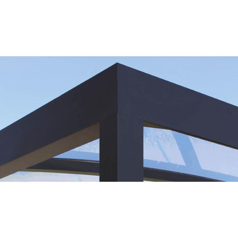 Aluminium LUMO carport 555x293x248 cm.