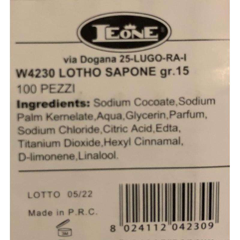 Shampoo/douchegel flesjes en zeepjes Lotus & Limone