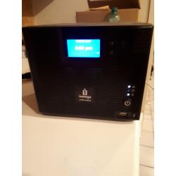 Iomega Ix4-200d NAS met 4 schijven 1.8TB met netwerk connectie / USB backup