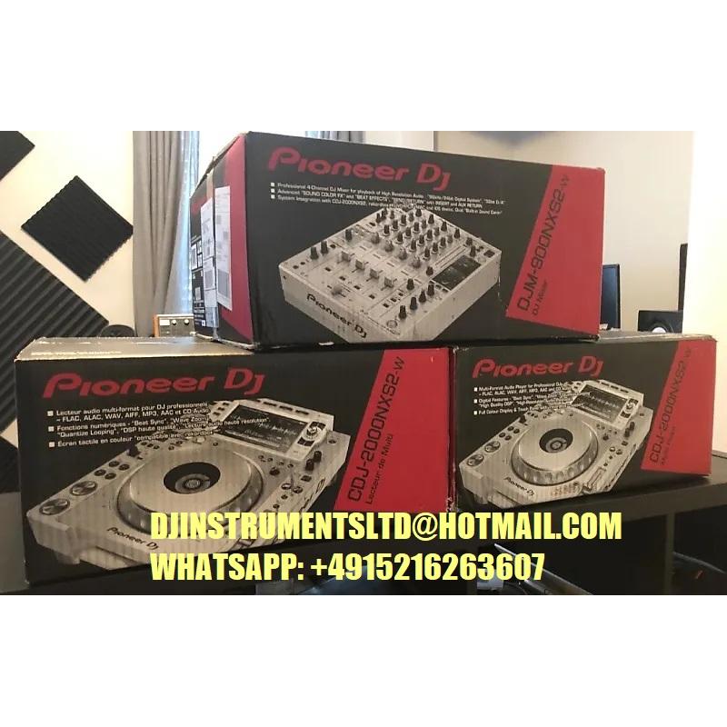 Koop Pioneer DJ 2x Pioneer Cdj-2000Nxs2W +1x Djm-900Nxs2W + Hdj-2000 Mk2 + Rmx-1000-W / 2x Pioneer cdj-tour1 +1xPioneer djm-tour1-dj-pakket