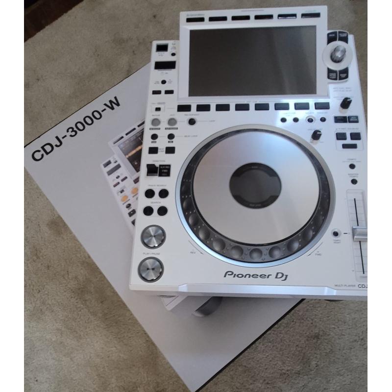 Verkauft Nieuwe DJ SET 2x Pioneer DJ CDJ-3000-W +1 DJM-900NXS2-W Limited Edition/ 2x Pioneer DJ CDJ 3000 +1x Pioneer DJM-A9 Mixer, 2x Pioneer CDJ-3000 +1x AlphaTheta Euphonia, Pioneer Opus-Quad, Pioneer XDJ-XZ, Pioneer XDJ-XZ-W, Pioneer DJ-XDJ-RX3