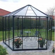 Tuinprieel Atrium: 375 x 375 x 287 (h)