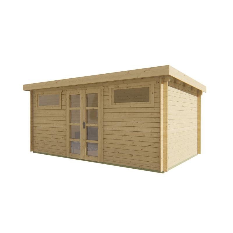 Blokhut - Tuinhuis Zerja | 28 mm | onbehandeld