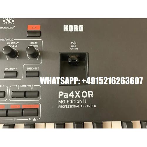 Te koop Korg Pa4X 76-toetsen Oriental MG2/ Korg Pa5X 88 toetsen (A0-C8) / Korg Pa1000 61-Key MG Edition / Korg Kronos X 61 toetsen / Korg KRONOS2 88-toetsen LS / Nord Electro 6D 61-toetsen
