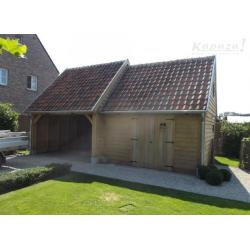 Maatwerk: Eiken houten bijgebouwen en poolhouses