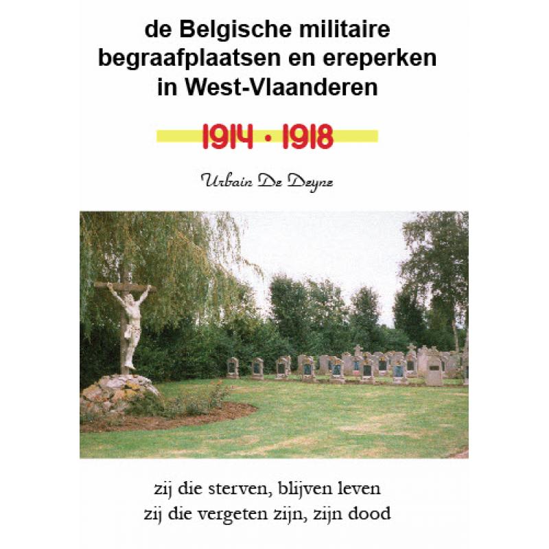 'de Belgische militaire begraafplaatsen en ereperken in West-Vlaanderen, 1914-1918