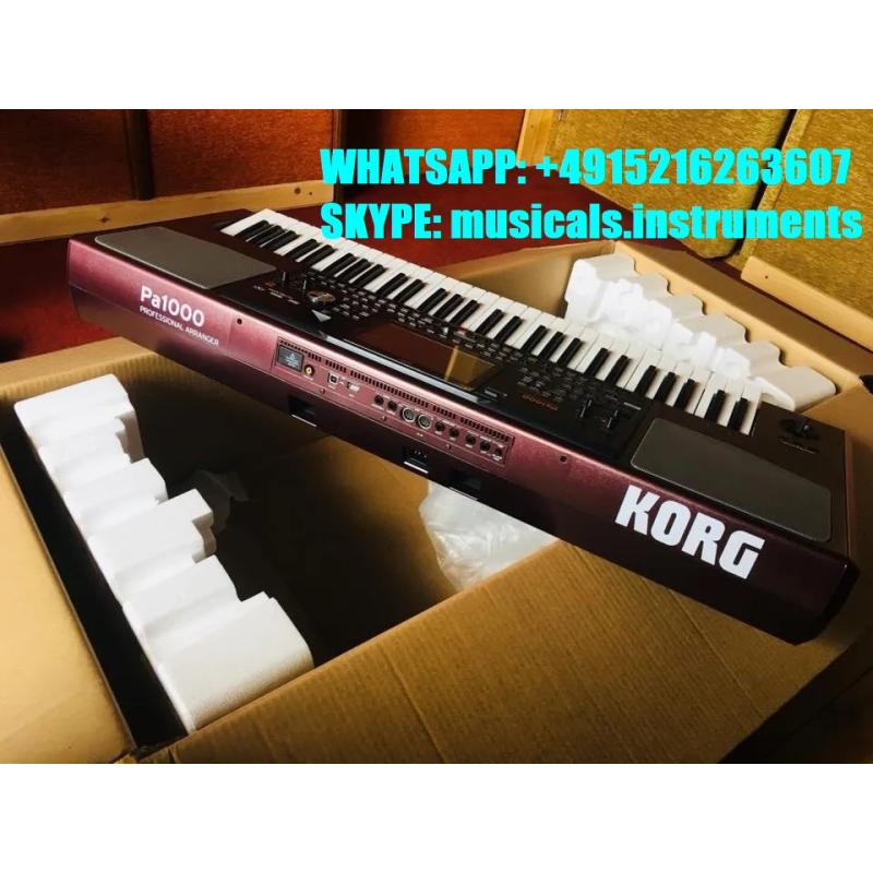 Verkoopt Korg Pa1000 61-toetsen, Korg Kronos2, Korg Pa4X 61-toetsen, Korg Pa5X 61: 61 toetsen (C2-C7)/76-toetsen, Korg OASYS, Korg M3 Workstation, Roland FANTOM-8 88 toetsen, Roland Fantom-X8, Roland Fantom G8, Nord Stage 3