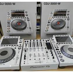 Verkauft Nieuwe DJ SET 2x Pioneer DJ CDJ-3000-W +1 DJM-900NXS2-W Limited Edition/ 2x Pioneer DJ CDJ 3000 +1x Pioneer DJM-A9 Mixer, 2x Pioneer CDJ-3000 +1x AlphaTheta Euphonia, Pioneer Opus-Quad, Pioneer XDJ-XZ, Pioneer XDJ-XZ-W, Pioneer DJ-XDJ-RX3