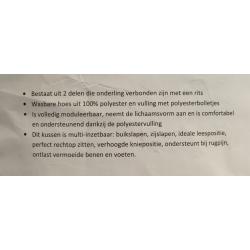 Multi inzetbaar hoofdkussen