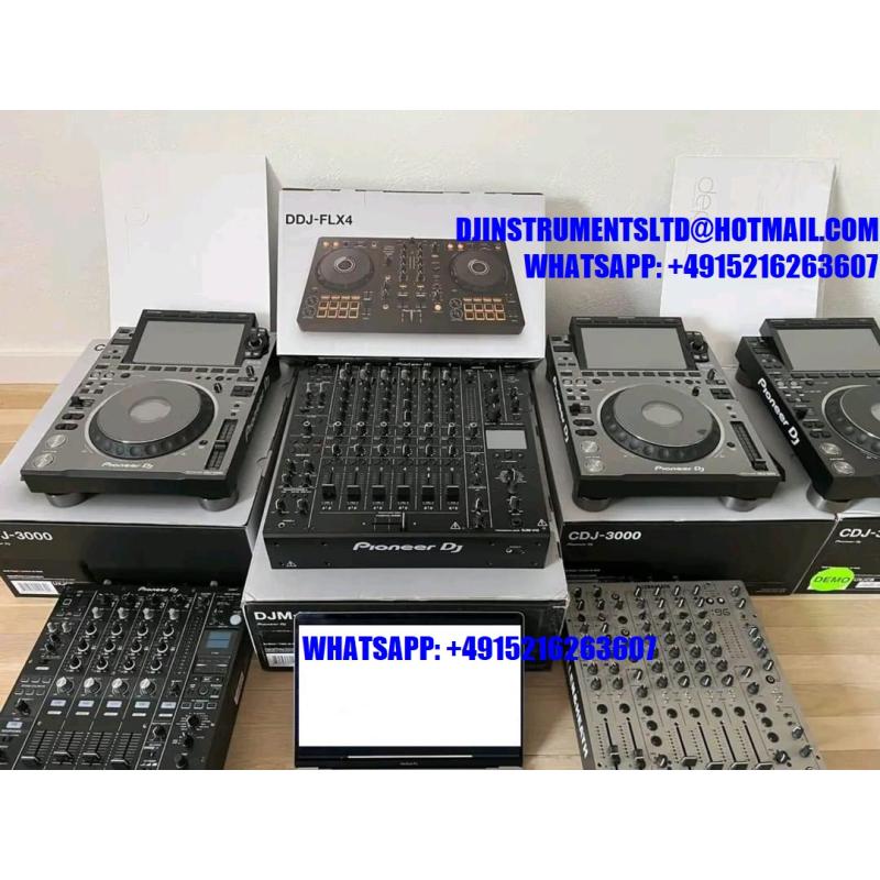 Te koop Pioneer DJ CDJ-3000 / Pioneer DJM-A9 dj-mixer / Pioneer CDJ-Tour1 / Pioneer DJ DJM-V10-LF / Pioneer CDJ-2000NXS2 / Pioneer DJM-900NXS2 / Pioneer DJM-Tour1/ Pioneer DJM-S11 Mixer/ AlphaTheta Euphonia mixer