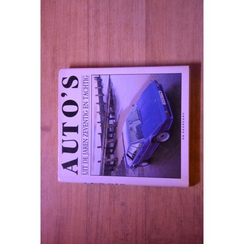 233. boek Auto's uit de jaren 70 en 80 - verzending inbegrepen