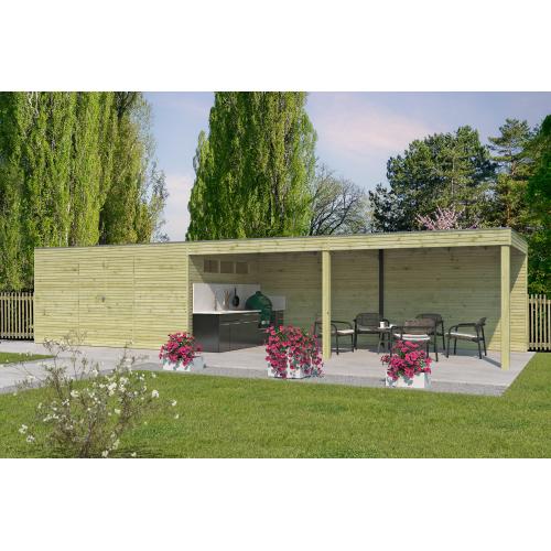 NIEUW MODEN TUINHUIS QUBE 7203EXT600