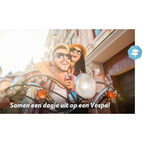 SAMEN EEN DAGJE UIT OP EEN VESPA!