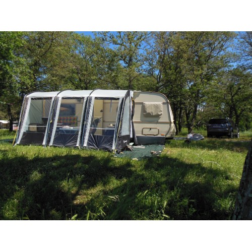 Lichtgewicht Voortent voor caravan