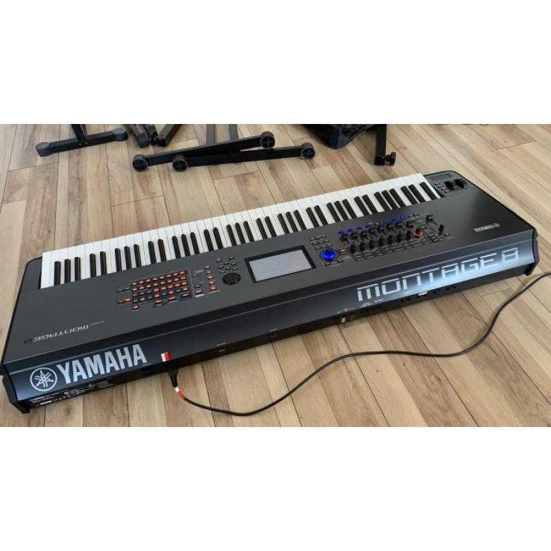 Nieuwe Yamaha MODX8+ synthesizer met 88 toetsen, Yamaha MODX7+ 76 toetsen, Yamaha Montage 8 88 toetsen, Yamaha Montage 7, Yamaha Genos2 XXL 76 toetsen, Korg Kronos2 61 toetsen, KORG KRONOS2-88LS 88 toetsen / Korg Kronos X 61 toetsen / Korg Pa1000 MG-editi